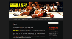 Desktop Screenshot of boxkampf.com